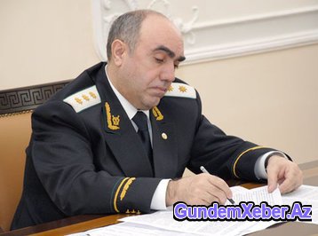 Zakir Qaralov prokuroru dəyişdi