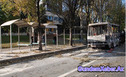 Avtobus partladı: 10 ölü (FOTO)