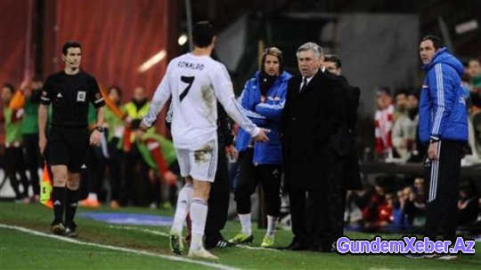 Ronaldo da baş məşqçisinə qarşı çıxdı