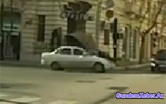 Bakıda yol polisini vurub qaçan sürücünün yeni görüntüsü yayılıb