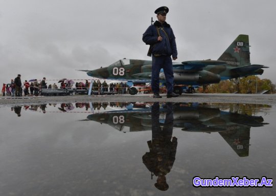 Rusiya Ermənistanda üç günlük hərbi hava təlimlərinə başlayıb (FOTOLAR)