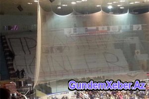 Rusiyalı fanatlar “Beşiktaş”la oyunda Türkiyəni hədələdi
