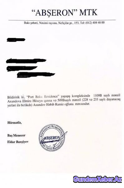 Deputatın milyon yarımlıq evi üzə çıxdı FOTO