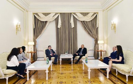 Prezident İlham Əliyev Bolqarıstanın baş prokurorunu qəbul edib - FOTO