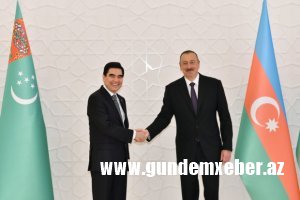 Türkmənistan prezidenti İlham Əliyevi V Asiya Oyunlarının açılışına dəvət etdi
