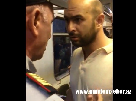 Bakı metrosunda insident: 3 gənc qatarı 4 dəqiqə saxladı