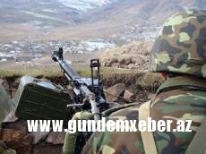 ​Ermənistan silahlı qüvvələri atəşkəs rejimini 118 dəfə pozub