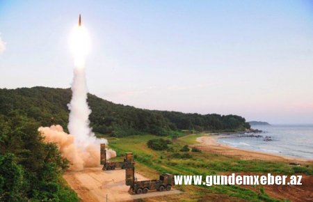 Cənubi Koreya Şimalın nüvə sınağına döyüş raketləri sınağı ilə cavab verib