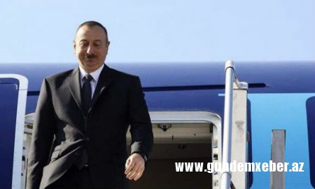 Azərbaycan prezidentinin İrana səfəri başladı