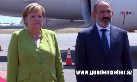 Angela Merkelin Ermənistan səfəri başladı