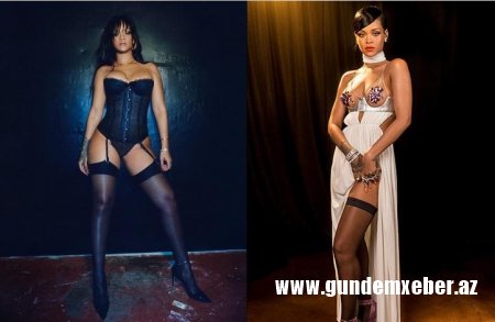 Rihanna alt paltarlarını nümayiş etdirəcək - Fotolar