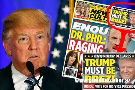 ABŞ-da yeni qalmaqal: Trampın jurnalistləri pulla susdurması faktları ortaya çıxdı
