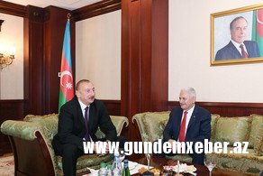 Azərbaycan Prezidenti Binəli Yıldırımla görüşüb