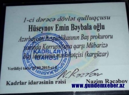 Baş Prokurorluq əməkdaşının müəmmalı ölümü Rüstəm Usubovu hərəkətə gətirdi - FOTO/VİDEO Baş Prokurorluq əməkdaşının müəmmalı ölümü Rüstəm Usubovu hərəkətə gətirdi - FOTO/VİDEO