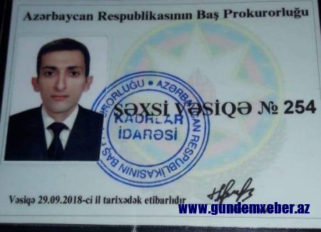 Baş Prokurorluq əməkdaşının müəmmalı ölümü Rüstəm Usubovu hərəkətə gətirdi - FOTO/VİDEO Baş Prokurorluq əməkdaşının müəmmalı ölümü Rüstəm Usubovu hərəkətə gətirdi - FOTO/VİDEO