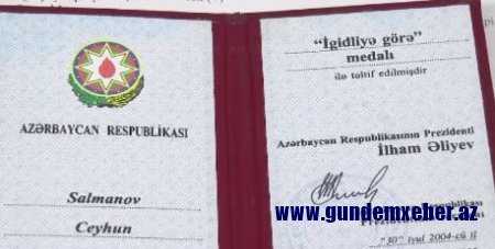 İlham Əliyevin medal verdiyi zabit: "Qarda-boranda erməni ilə döyüşdüm ki, bu gün aciz qalım?"