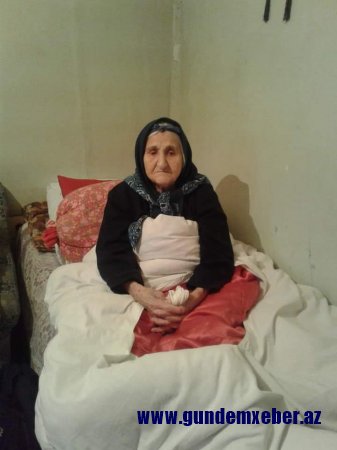 SOS!!!  98 yaşlı qaçqın qadın “tövlə”də yaşayır!-FOTO/VİDEO