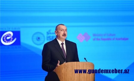Prezident İlham Əliyev Bakıda forumda iştirak edib - YENİLƏNİB