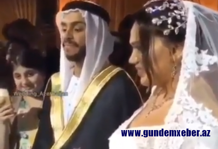 Azərbaycanlı qız ərəblə evləndi – VİDEO