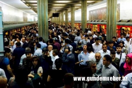 Bakı metrosunda təşviş dolu anlar: "Sahil" stansiyasında nə baş verib?