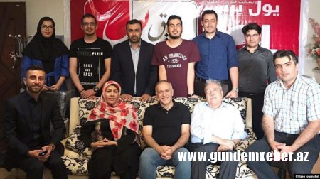 Urmiyədə jurnalist mükafatını Yol Press media qrupuna təqdim edib