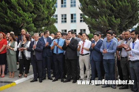 İradə Gülməmmədova BMU-da keçirilən Bilik günündə iştirak edib - FOTOLAR