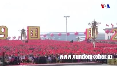 Çinin Kommunist partiyasının 70-ci ildönümündə Honq Konqda etirazlar keçirlib