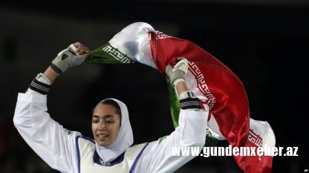İranın yeganə qadın Olimpiya medalisti ölkəni tərk edib