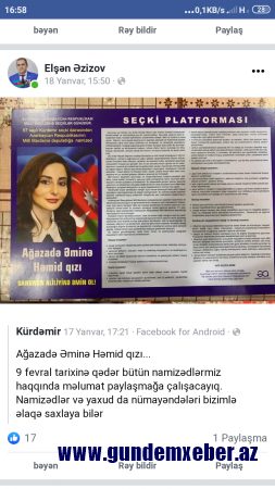 Dövlət məmuru seçki prosesinə müdaxilə edir - Kürdəmirdə 