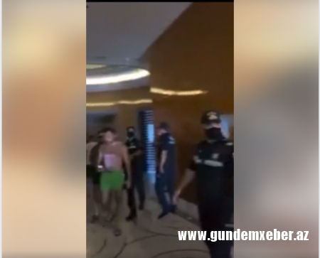 "Fairmont Baku" hotelində karantin qaydalarını pozanlara qarşı əməliyyat - FOTO/VİDEO