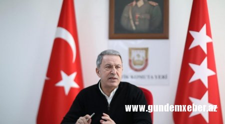 Hulusi Akar: "Azərbaycanda özümüzü həqiqətən Vətənimizdə hiss edirik"