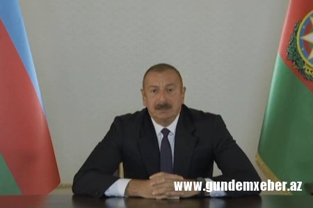 Azərbaycan Prezidenti İlham Əliyev xalqa müraciət edib TAM MƏTN