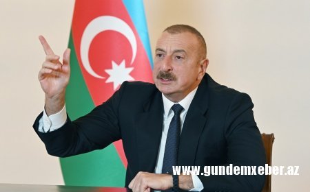 "Ermənistan böyük bir səhv edir" - Prezident İlham Əliyev