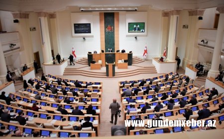 Gürcüstanın müxalifət partiyası deputat mandatlarından imtina edib