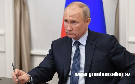 Vladimir Putin: "Rusiya Qarabağdakı humanitar fəaliyyətə MDB ölkələrinin qoşulmasında maraqlıdır"