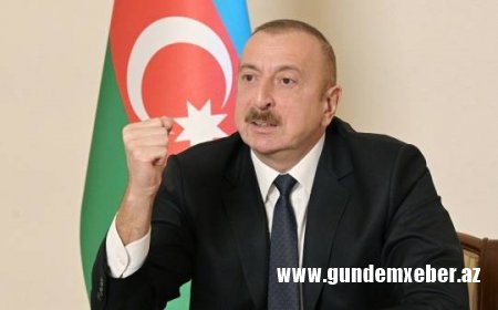İlham Əliyev: "Görün, kim rəhbərlik edib Ermənistana, hansı cəllad, hansı alçaq mənəviyyat sahibi?!"