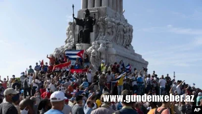 ABŞ və 20 ölkə Kubada etirazçılara qarşı basqını qınayır