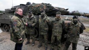 Almaniya və Polşada Ukrayna hərbçilərinin "Leopard 2" təlimləri başlayıb