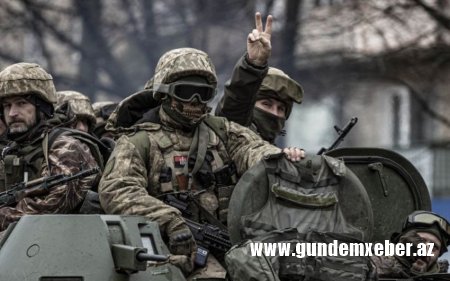 Ukrayna SQ: "Döyüşçülərimiz Baxmutda əks-hücum əməliyyatlarına başlayıb"