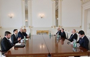 Prezident İlham Əliyev ABŞ Dövlət Departamentinin nümayəndəsini qəbul edib
