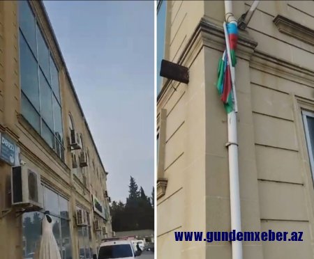 Masallının şəhər üzrə nümayəndəsindən üçrəngli bayrağımıza hörmətsizlik –VİDEO/FAKT