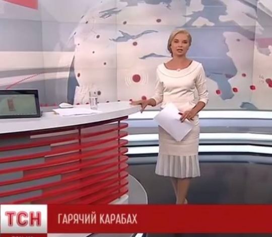 Ukrayna telekanalı Qarabağ döyüşlərindən süjet verdi