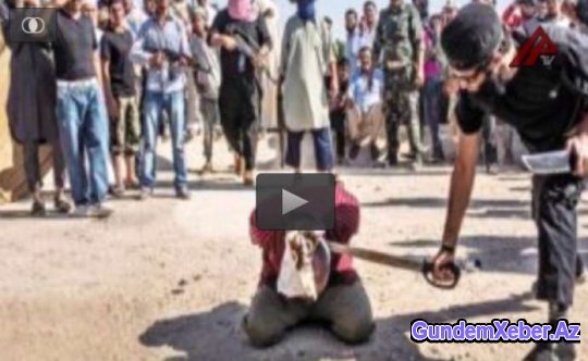 İŞİD bu dəfə öz hakimini edam etdi - VIDEO