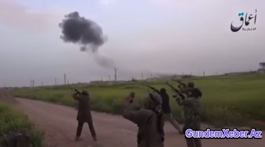 Suriyada vurulan rus qırıcı pilotu belə güllələndi - VİDEO