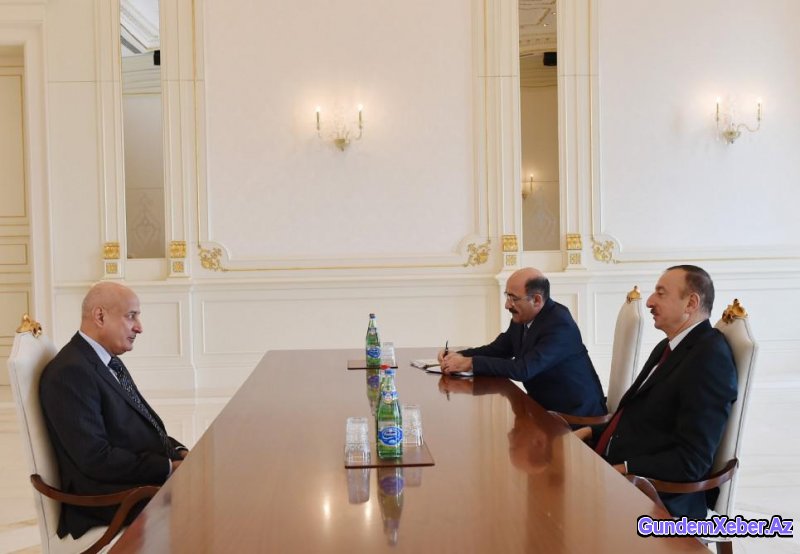 Prezident İlham Əliyev bir sıra görüşlər keçirib