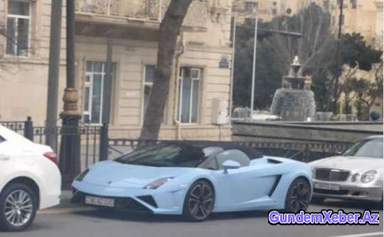 Bakıda peyda olan «Lamborghini Gallardo» kimindir? - Video