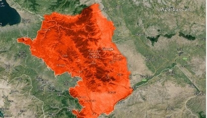 "Füzuli və Cəbrayıl bizdədir " - "Google map" yalan deməz