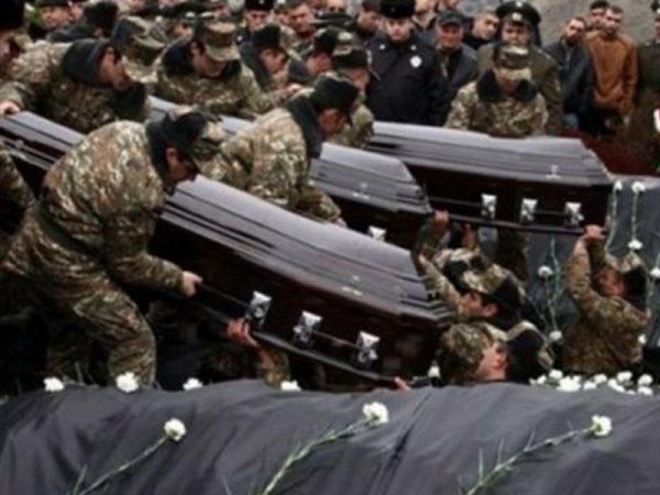 Erməni tərəfi itkilərini etiraf etdi: 25 ölü, 72 yaralı