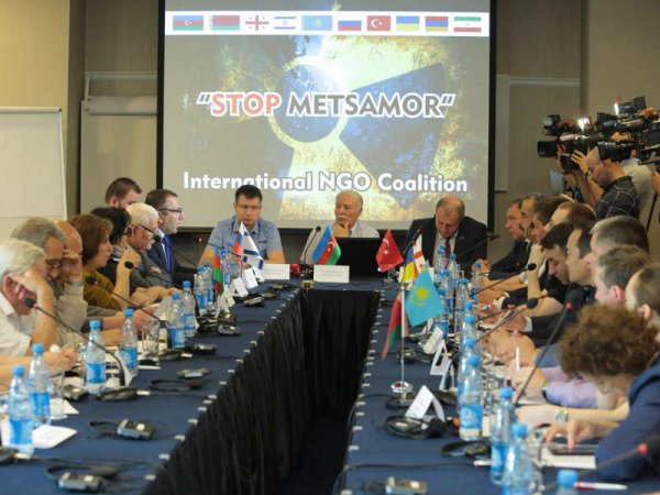 "Stop Metsamor" QHT-lərin beynəlxalq koalisiyası təsis edildi