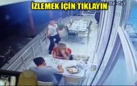 Restoranda yemək yeyərkən güllələnib öldürüldü - Qanlı olay təhlükəsizlik kamerasına düşdü (Anbaan Video 18+)